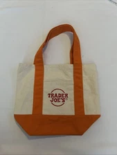 Trader Joe’s Orange Crew Employee Exclusive Mini Tote Bag