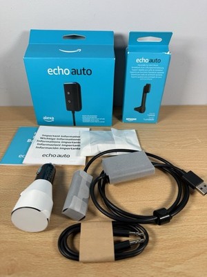 Amazon Echo Auto 2. Generation Alexa zu Ihrem Auto Box geöffnet & Autohalterung