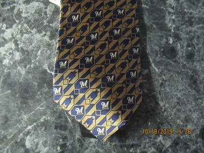 MILWAUKEE BREWERS EAGLES WINGS TIE NEW