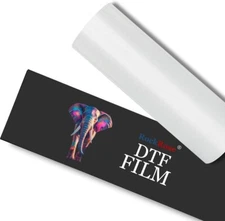 RockRose DTF Roll DTF Transfer Film 13" x 328FT PreTreat Sheet PET Heat Transfer