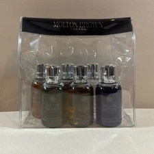 NEW MOLTON BROWN LONDON BATH & SHOWER GEL SET OF 6 1.7 FL OZ EACH