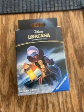 Disney Lorcana TCG The First Chapter Captain Hook deck card Sleeves 65-Pack