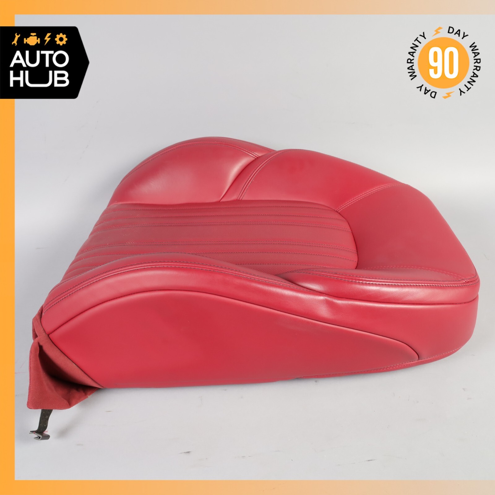 17-22 Maserati Levante S M161 Front Right Top Upper Seat Cushion Red OEM 26k