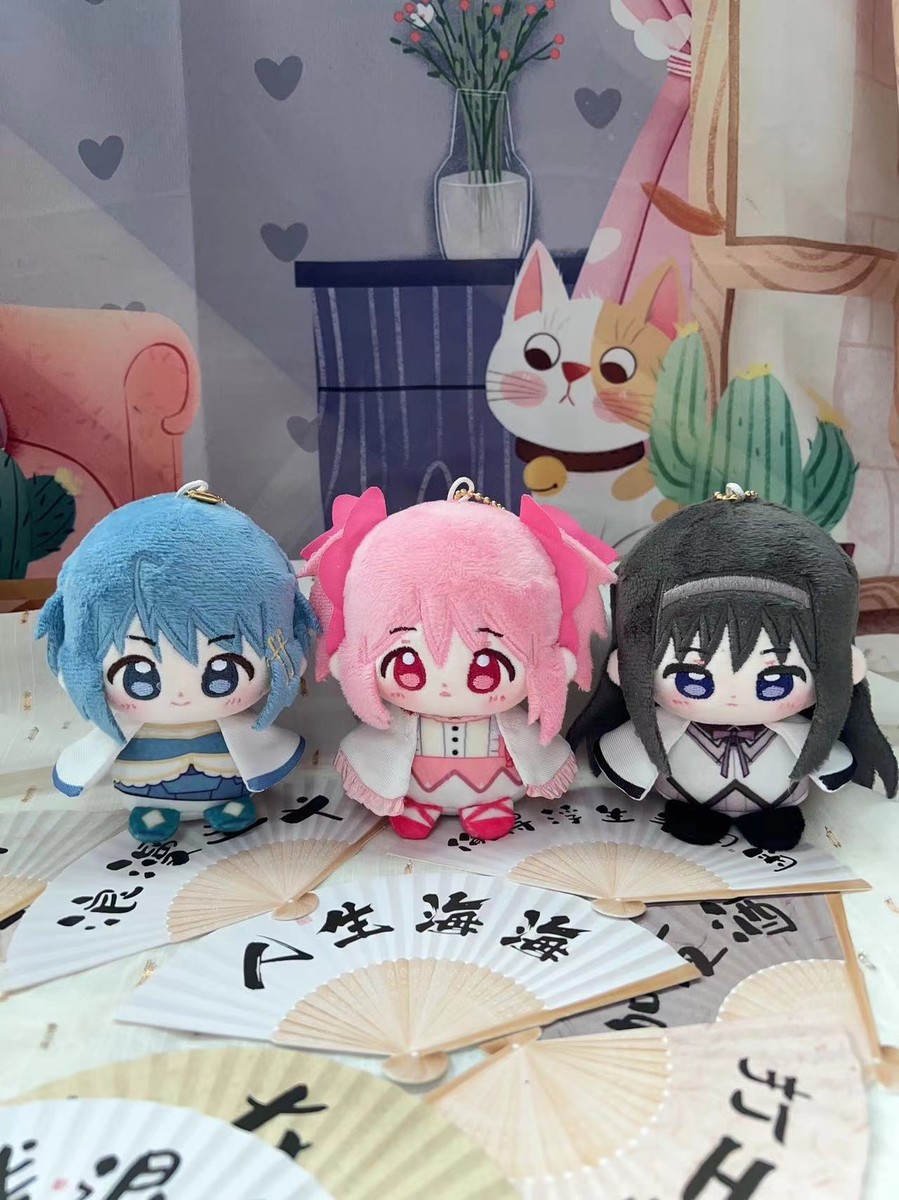 Puella Magi Madoka Magica Miki Sayaka Akemi Homura Sitting Doll