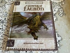 D D rpg Forgotten Realms: POWER OF FAERUN hc WotC Dungeons  Dragons Fantasy