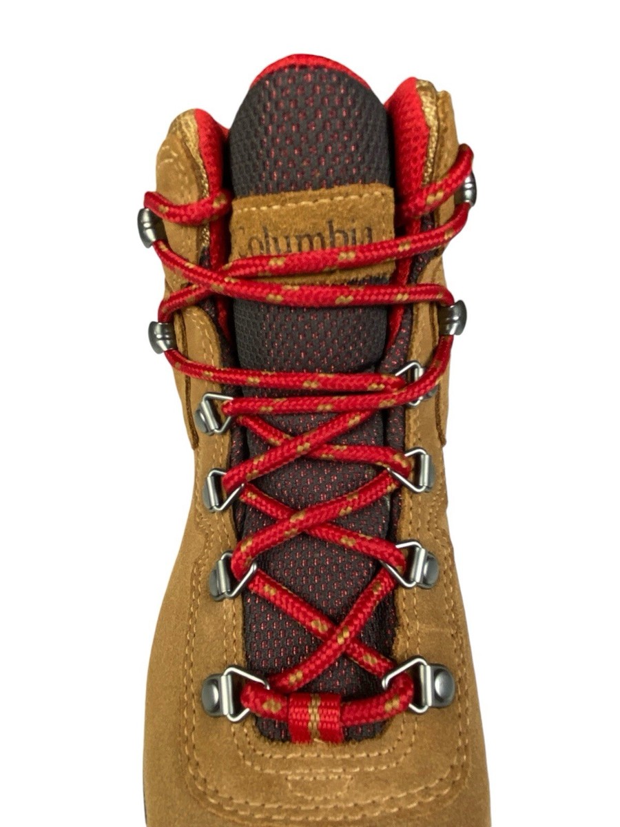 Columbia N6479* Women's Waterproof Hiking Boot Elk/Mountain Red