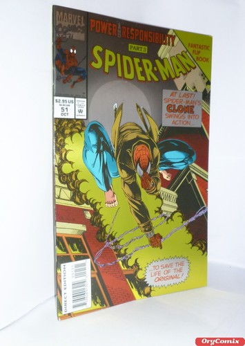 Spider-Man Vol. 1 N.51 Octobre 1994 Flip Book Bande Dessinée En Langue ...