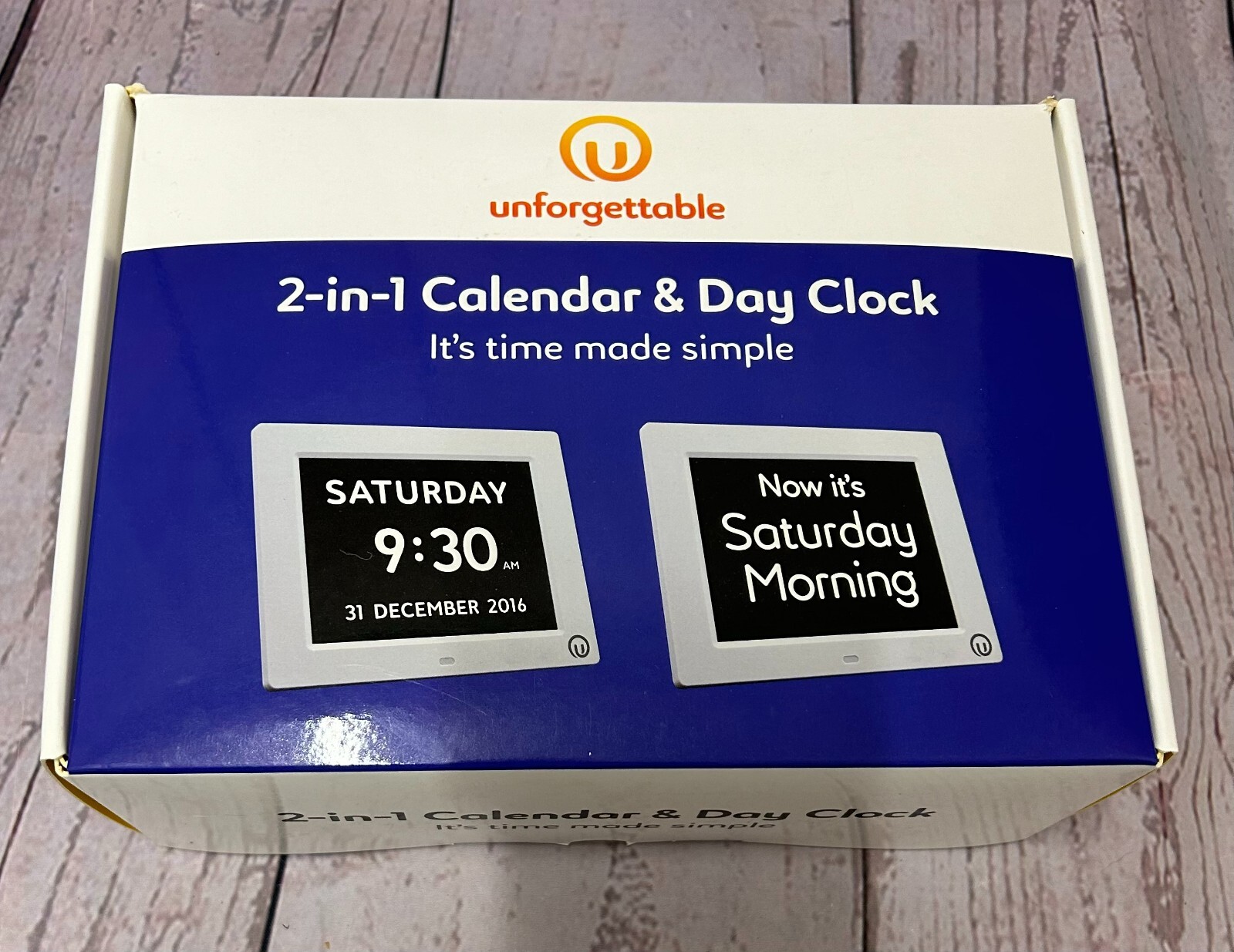 Dementia SEN Aid 2in1 Calendar & Day Clock by LAST STOCK!!!!!!!! eBay