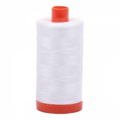 Aurifil Cotton 50wt/1422yds - Natural White