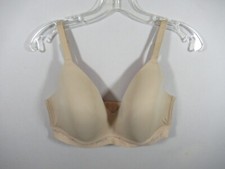 Victoria's Secret PINK Wireless Lightly Lined Bra 36DD Beige Wear Everywhere