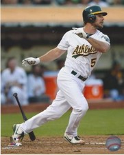 John Jaso Oakland A's unsigned 8x10 photo Home Jersey  