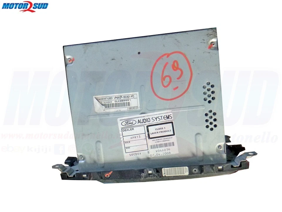 AUTORADIO - FORD MONDEO - 2008 - SONY - Immagine 2 di 2