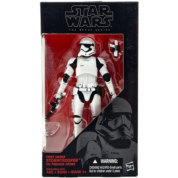 First Order Stormtrooper Figure 2015 Star Wars The Black Series Ovp Hasbro 04-image