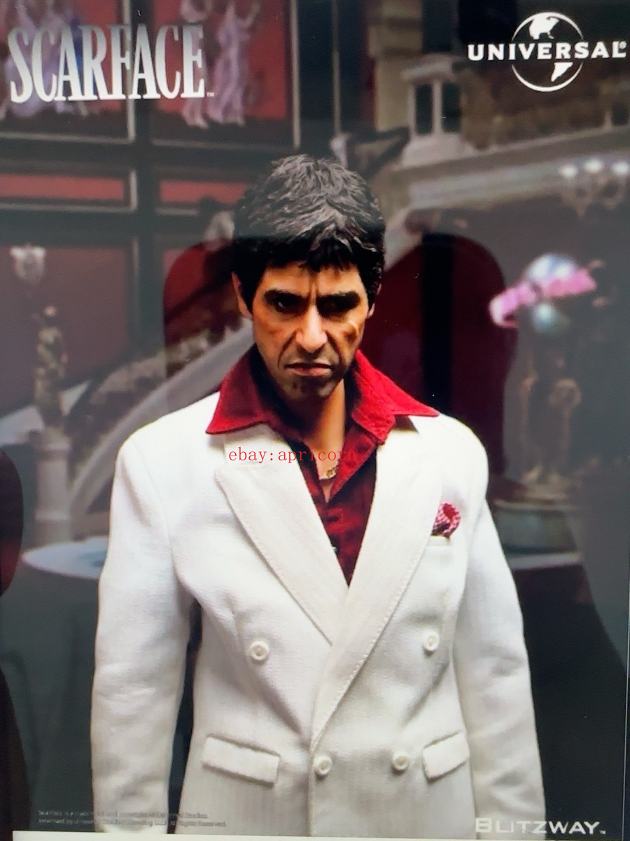 Blitzway 1/6 Scarface Tony Montana Action Figure Model Toy