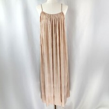 Current Air Anthropologie Women's Blush Sleeveless Midi Dress Size S