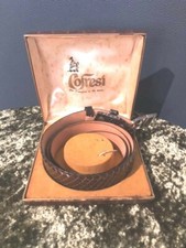 Vintage Brown Belt / Box by Cofresi U.S.A.