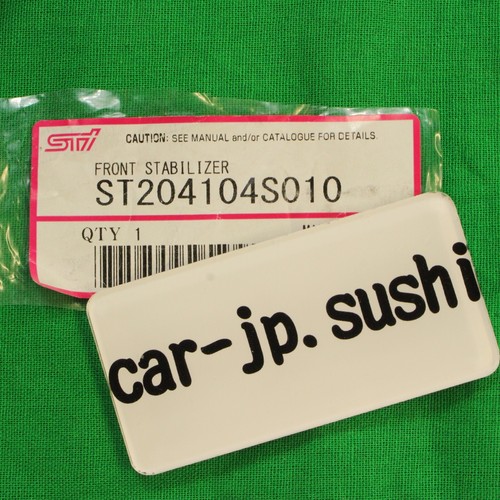 SUBARU Genuino IMPREZA 4DooR (GD) STI Estabilizador Frontal ST204S010 OEM NUEVO - Imagen 3 de 10