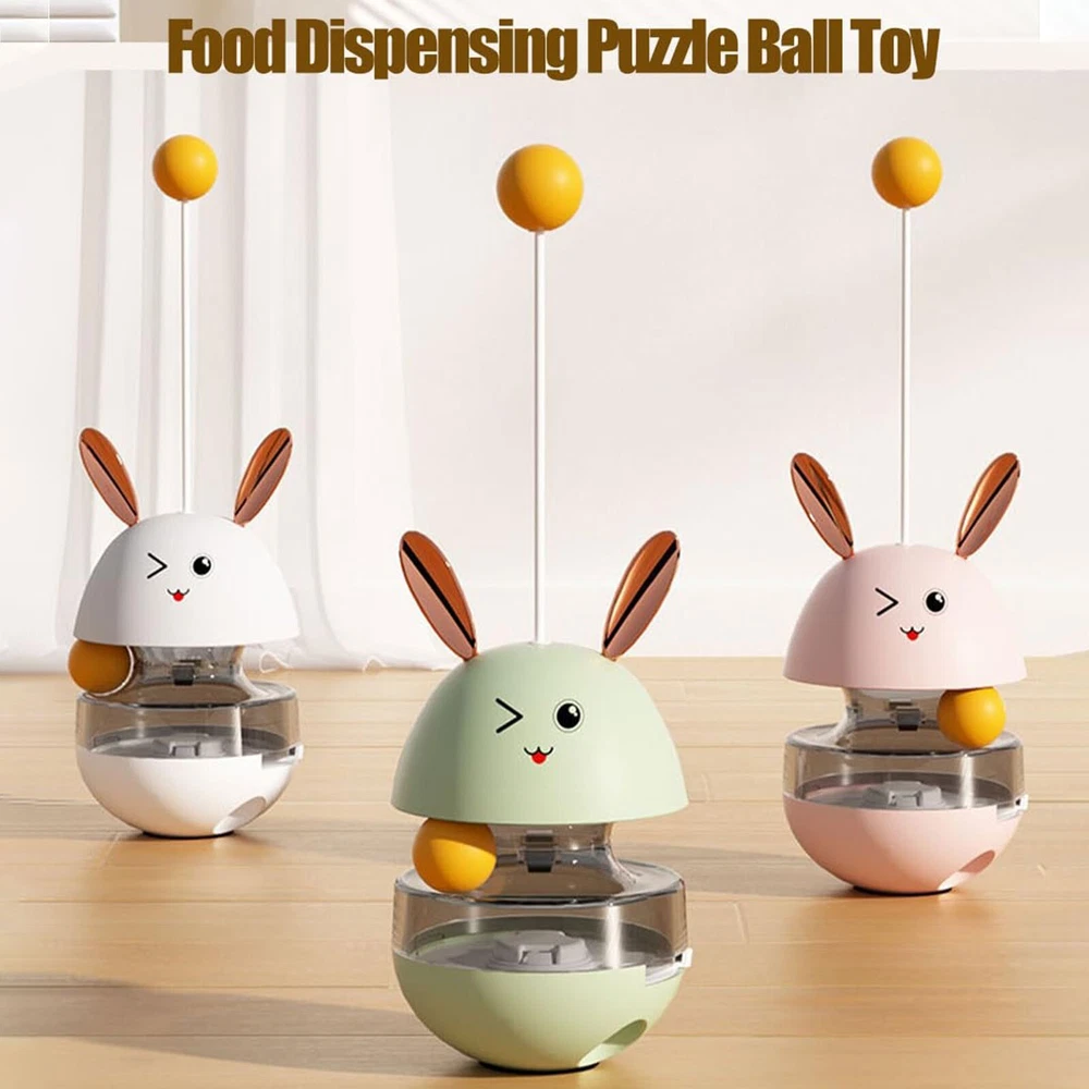 Tumbler Leaker Teaser Cat Toy Interactive Dog Cat Toy Food Dispensing Puzzle Toy Tumbler Leaker Teaser Cat Toy Interactive Dog Cat Toy Food Dispensing Puzzle Toy