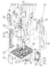 FUJITSU K9378963016 aka 9378963016 PRESSURE PORT A AOUA72/96 VII BRAZING
