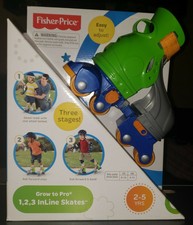 Fisher Grow With Me 1 2 3 Inline Skates For Sale Online Ebay
