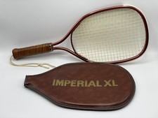 Vintage Imperial XL Olympian Tennis Racket With Carry Case EXCELLENT CONDITION
