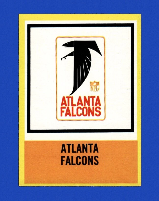 1967 Philadelphia Set-Break # 12 Atlanta Falcons EX-EXMINT *GMCARDS*