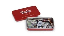 Taylor Celluloid Sampler Pick Tin Classic Series ( Pack of 12 ) - 2608