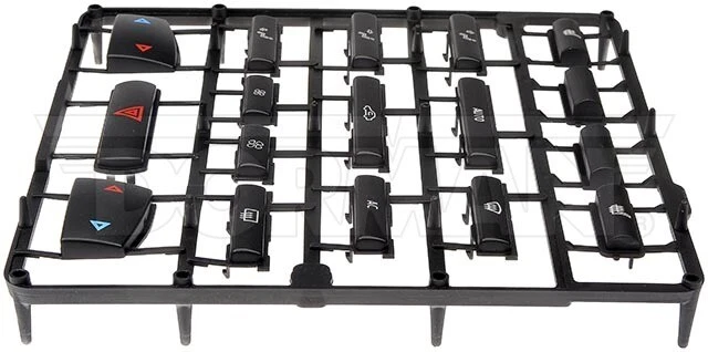 Dorman 76833 HVAC Control Button Kit For 03-11 Saab 9-3 Sedan Convertible - Image 3 of 4