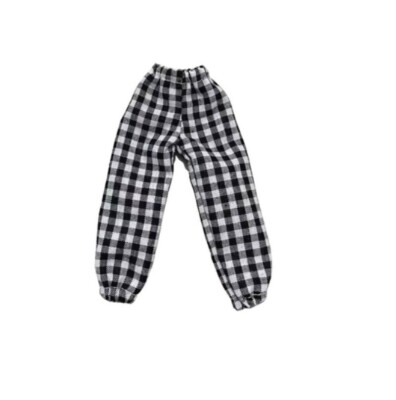 Fashion Checkered Pants for 12'' Blythe Doll BJD Toy Accessories DIY Clothes Long