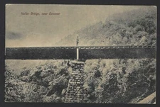 India vintage postcard Kullar Bridge near Coonoor
