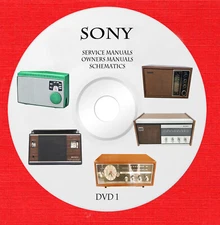 1 service manual for Sony audio video on dvd 1 of 19 in pdf format