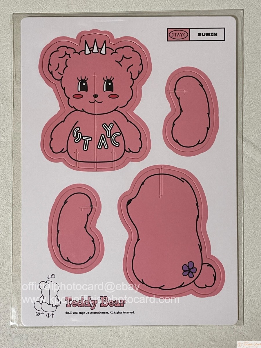 StayC TEDDY BEAR Album Sumin ISA Sieun Seeun Yoon J Digipack StayC TEDDY BEAR Album Sumin ISA Sieun Seeun Yoon J Digipack