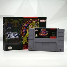 The Legend of Zelda: Goddess of Wisdom SNES Game Cartridge Retro Box & Case NIB