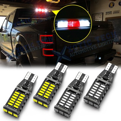 LED White Cargo Trunk Red 3rd Third Brake Light Bulb for Toyota Tundra