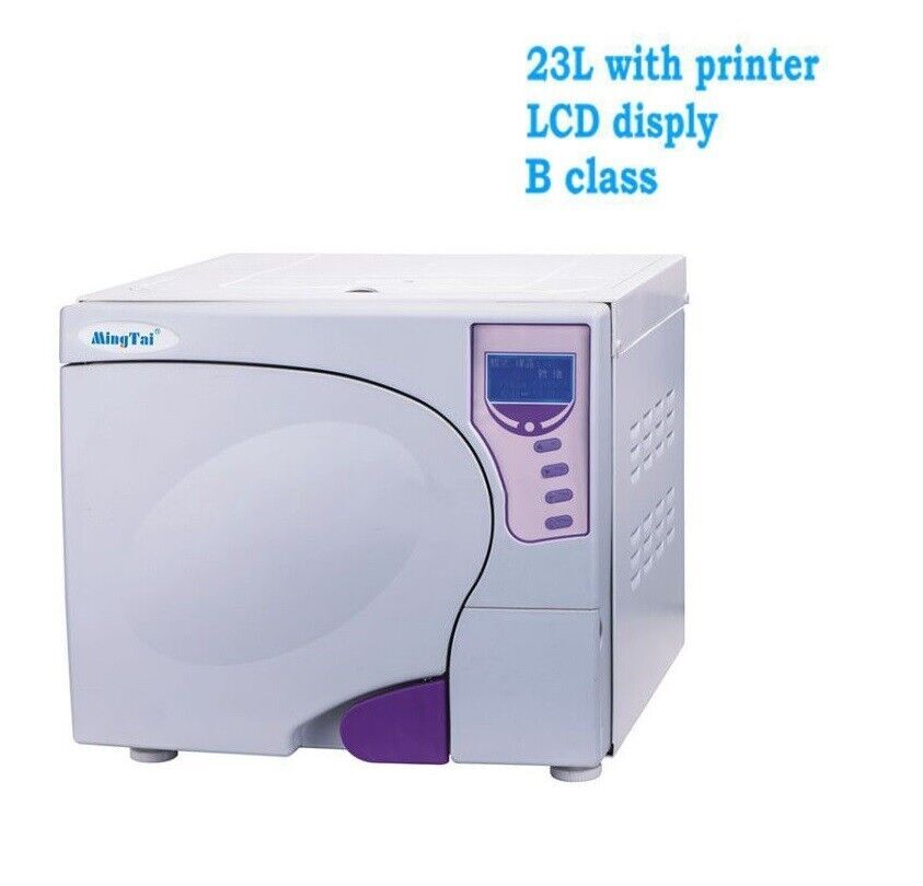 Image 11 - 23L Dental Class B Vacuum Steam Autoclave Sterilizer LCD with Printer SUN23-III