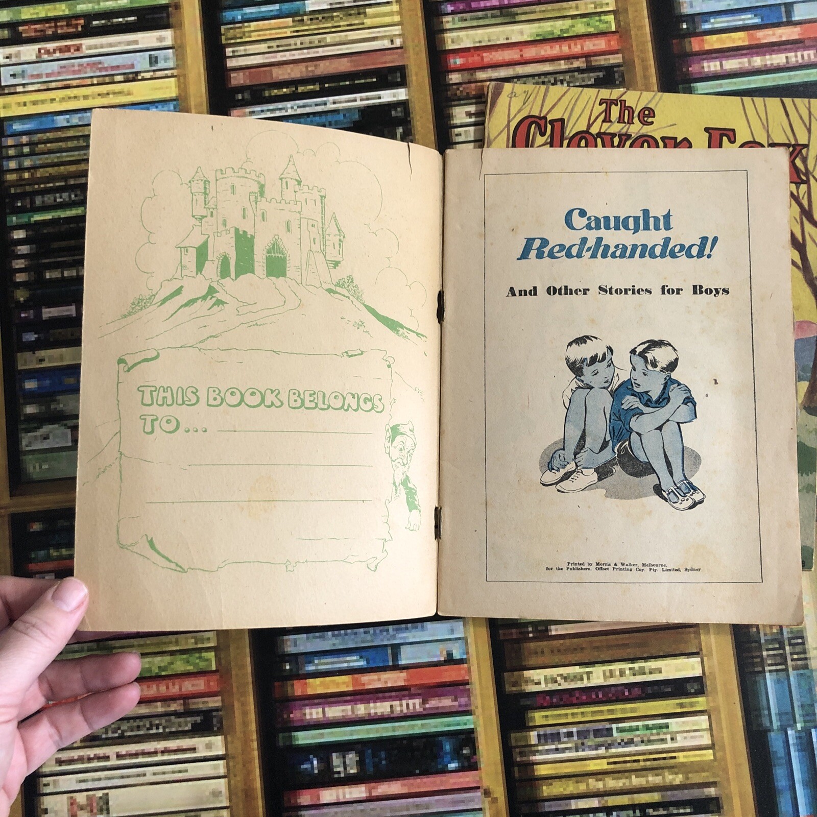 Wattle Series E198 The Clever Fox and Other Stories & E208 Caught Red-handed!