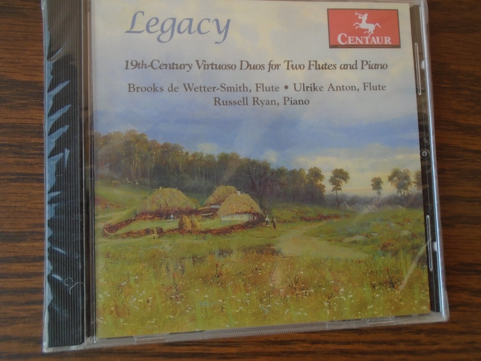 Legacy  19th Century Virtuoso Duos for Two Flutes and Piano - New Sealed CD