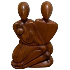 W. Rendah Hand-Carved Wood Abstract Sculpture — listing 3