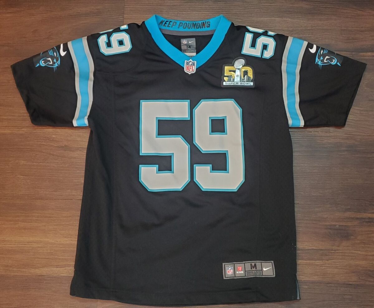 Luke Kuechly #59 Carolina Panthers SB 50 Nike On Field Youth Luke Kuechly #59 Carolina Panthers SB 50 Nike On Field Youth