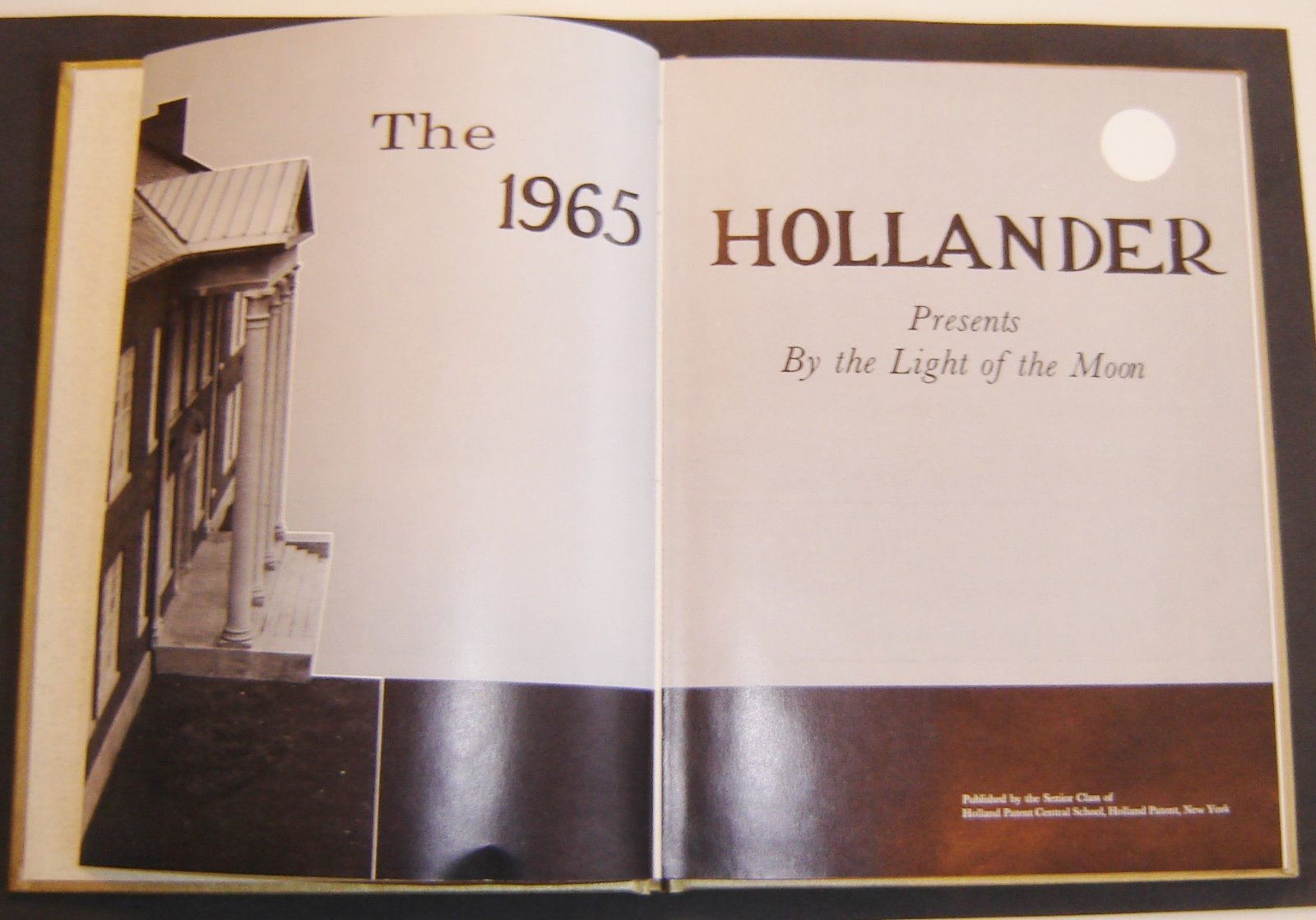 Yearbook Hollander 1965, Holland Patent Central School eBay