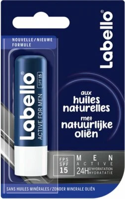 Labello Active For Men MOISTURISING, WITH NATURAL OILS - 5.50 ml