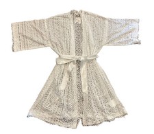David  s Bridal Bridal Robe Hannah lace Robe Ivory Lace Women  s S