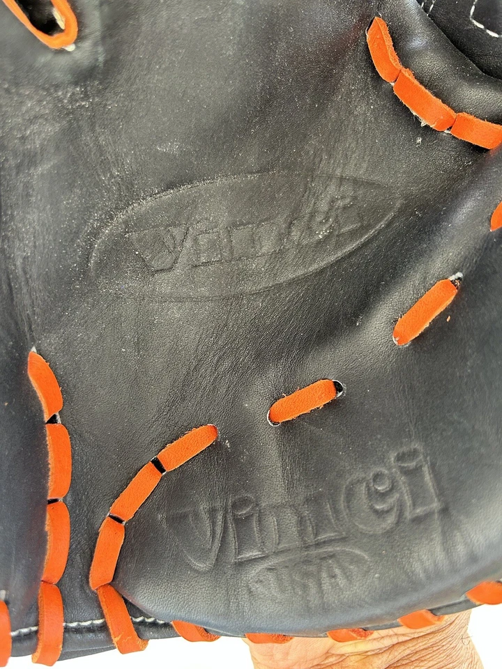 GUANTE LIMPIO Vinci "JUAN NIEVES" Black Fielders LHT 12 pulgadas JUGADOR DE BÉISBOL Foto 3 de 4