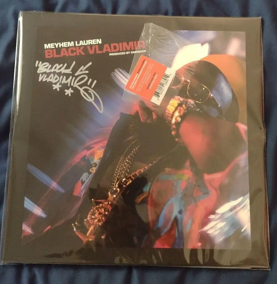 限定500枚　Meyhem Lauren Black Vladimir Meyhem Lauren x Daringer - Black Vladimir Orange Haze Vinyl