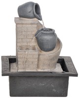 Zimmerbrunnen Tatil Mit Led Beleuchtung Polyresin Ca. 26 X 21 X 18.3 Cm, Dehner