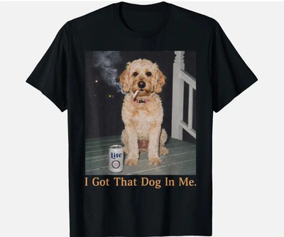I Got That Dog in Me Funny Golden Doodle Meme Unisex T-Shirt