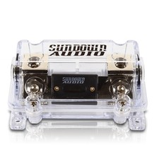 Sundown Audio WPBF-1/0 ANL Waterproof Silver Finish Fuse Holder