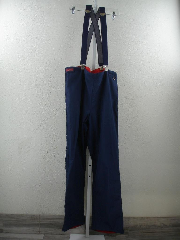 Vtg 1980's Men's sz L Columbia Blue Ski Snowboard Pants Tearaway
