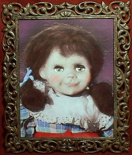 HAUNTED Talky Tina Photo "EYES FOLLOW YOU" The Twilight Zone Living Doll