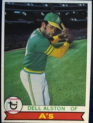 1979 TOPPS #54 DELL ALSTON (OAKLAND ATHLETICS) BASEBALL CARD
